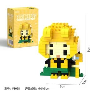 Lego Style Marvel Thor Loki Building Blocks Set Figures Toy Gift for Kids